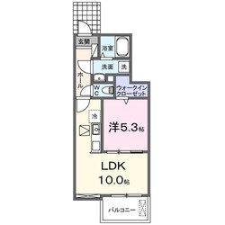 リエールみやきの物件間取画像